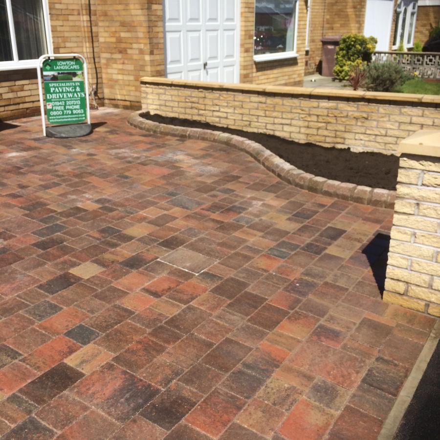 Marshalls Tegula Driveway and Walling, St Helens